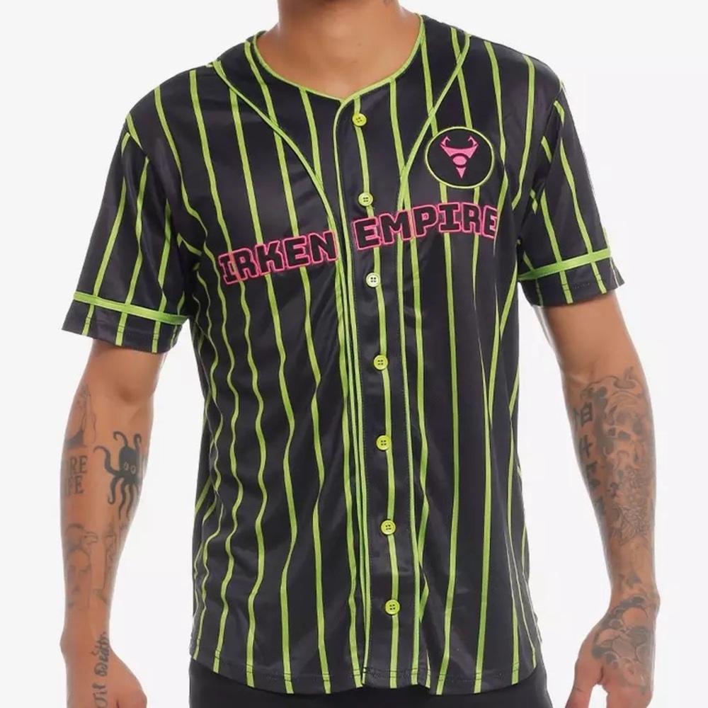 Unisex Invader Zim & GIR Baseball Jersey Hot‎ Topic